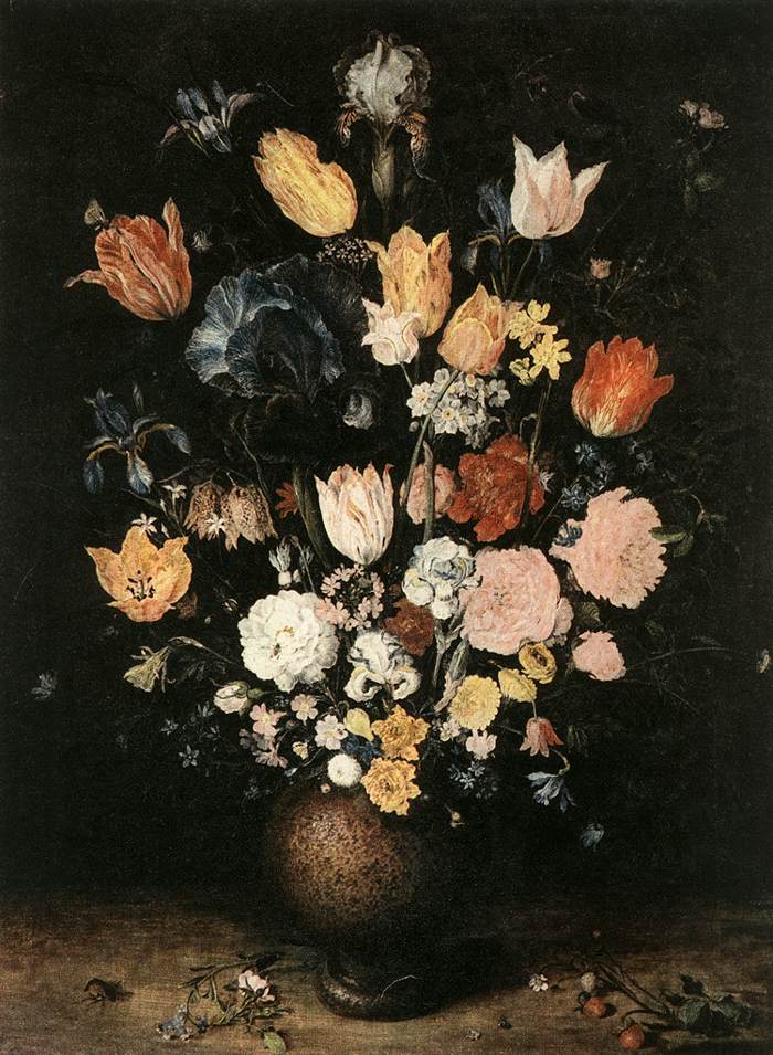 BRUEGHEL, Jan the Elder Bouquet of Flowers gh